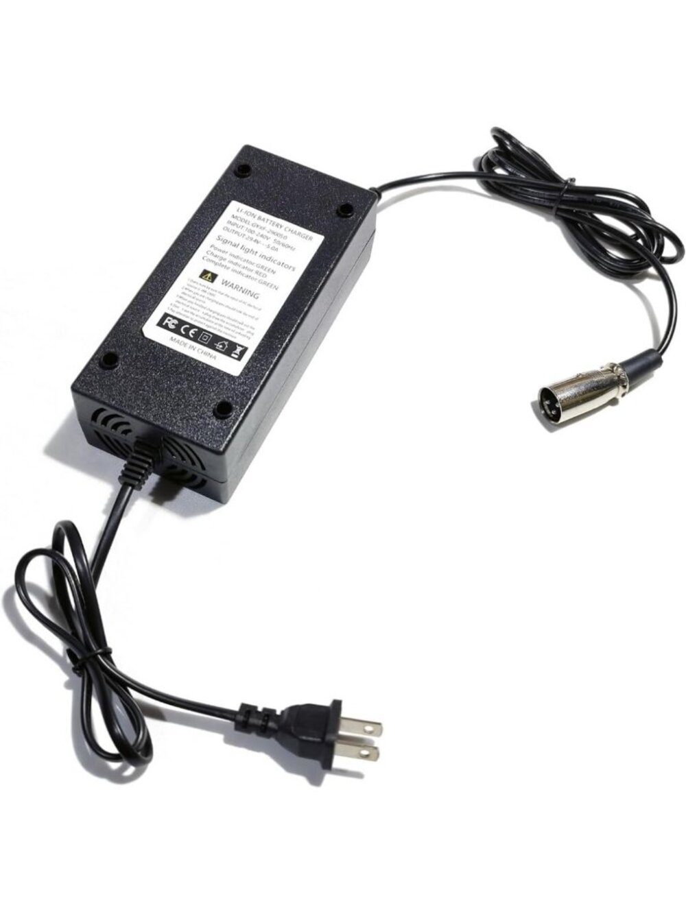 29.4V5A Mobility Scooter and Electric Wheelchair Charger,3 Prong, 3Pin,Male XLR